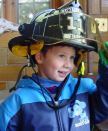 Our preschool field trip to the Firehouse 2001